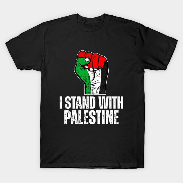 i stand with PALESTINE T-Shirt by Dalindokadaoua